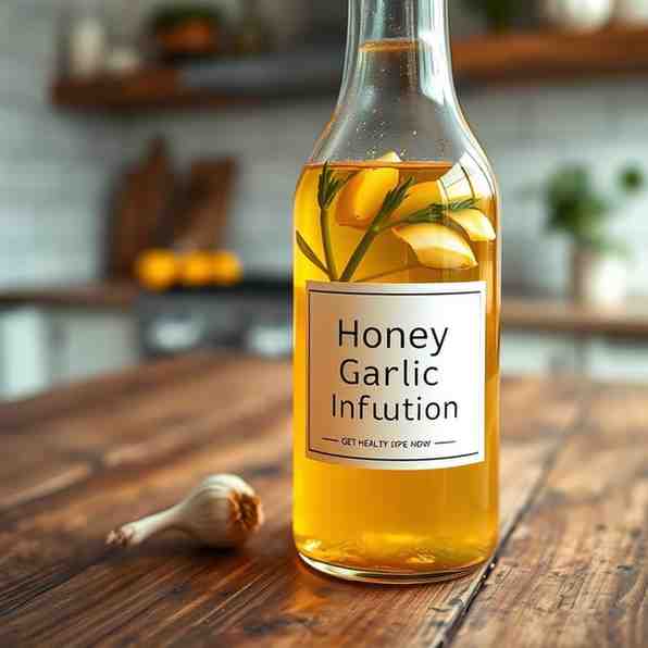 Hot Honey Garlic Infusion - Get Healthy Recipe Now